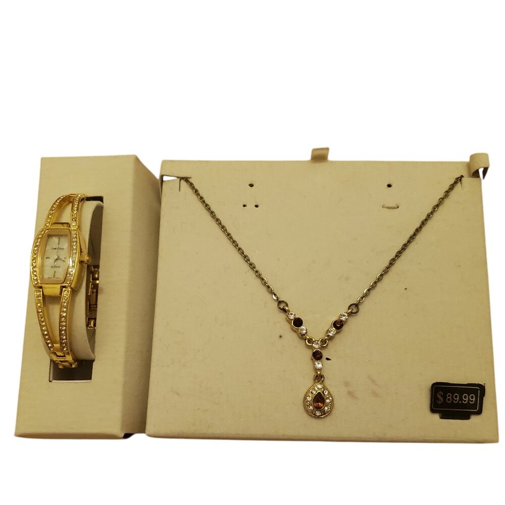 Cote D' Azur Watch & Jewelry Set